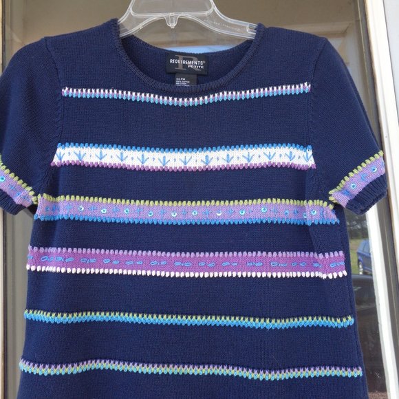 VINTAGE embroidery & sequin detail sweater - Picture 4 of 11